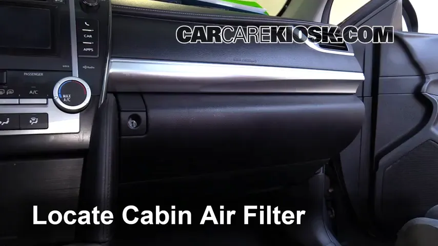 2014 Toyota Camry SE 3.5L V6 Air Filter (Cabin)
